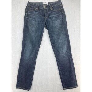 Paige Jeans Women's Size w27 Distressed Kylie Crop Blue Denim